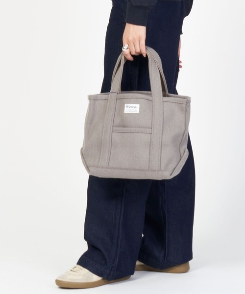 ORCIVAL（オーシバル）の「HEAVY MELTON TOTE BAG SMALL（トートバッグ・レディース・グレー系その他/ブラウン系その他/ベージュ系その他2/ブルー系その他/ベージュ系その他/ベージュ系その他3/グレー系その他2・FREE）」の5枚目の写真