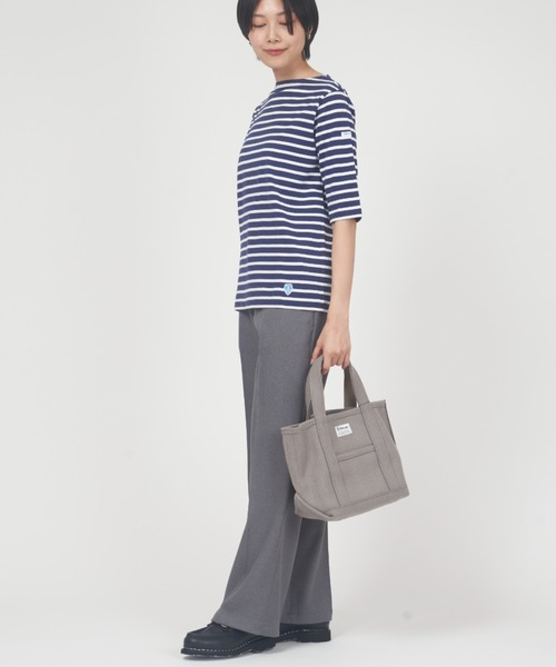 ORCIVAL（オーシバル）の「HEAVY MELTON TOTE BAG SMALL（トートバッグ・レディース・グレー系その他/ブラウン系その他/ベージュ系その他2/ブルー系その他/ベージュ系その他/ベージュ系その他3/グレー系その他2・FREE）」の17枚目の写真