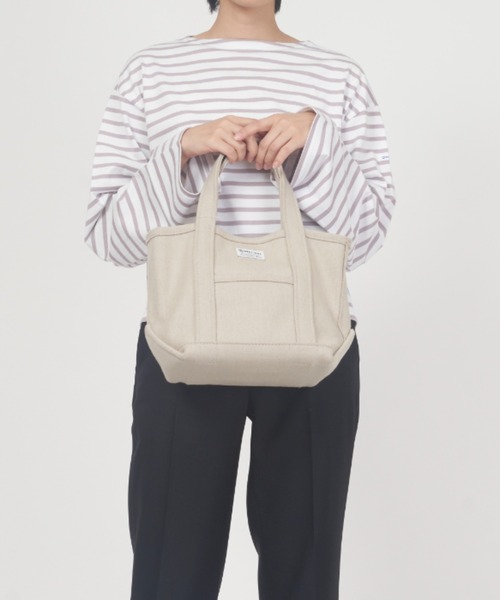 ORCIVAL（オーシバル）の「HEAVY MELTON TOTE BAG SMALL（トートバッグ・レディース・グレー系その他/ブラウン系その他/ベージュ系その他2/ブルー系その他/ベージュ系その他/ベージュ系その他3/グレー系その他2・FREE）」の20枚目の写真