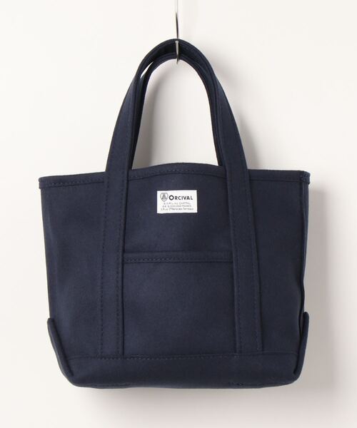 ORCIVAL（オーシバル）の「HEAVY MELTON TOTE BAG SMALL（トートバッグ・レディース・グレー系その他/ブラウン系その他/ベージュ系その他2/ブルー系その他/ベージュ系その他/ベージュ系その他3/グレー系その他2・FREE）」の13枚目の写真