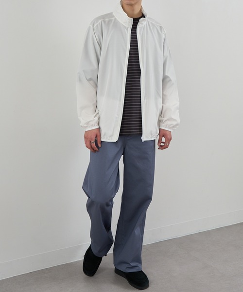 United Athle(ユナイテッドアスレ)の「【United Athle】micro ripstop staff jacket / マイクロ リップストップ スタッフ ジャケット 一重 7061(ブルゾン・メンズ・ブラック/イエロー/ネイビー/ロイヤルブルー/レッド/ホワイト・L/M/S/XL)」の18枚目の写真