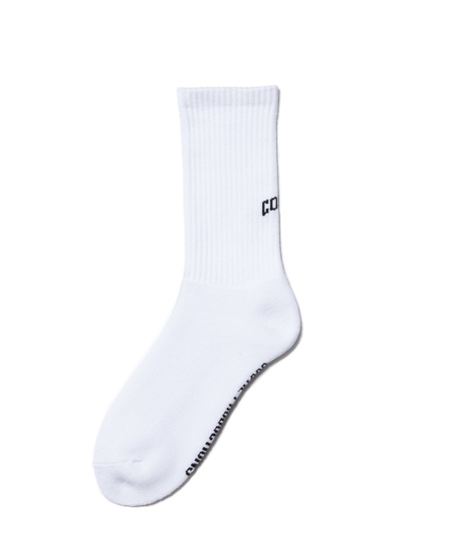 COOTIE PRODUCTIONS（クーティープロダクションズ）の「Raza Middle Socks（ソックス/靴下・メンズ・ネイビー/ブラック/ホワイト・FREE）」の2枚目の写真