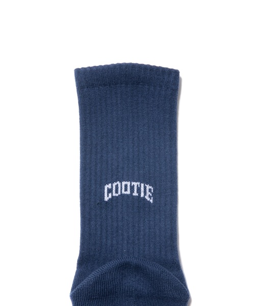 COOTIE PRODUCTIONS（クーティープロダクションズ）の「Raza Middle Socks（ソックス/靴下・メンズ・ネイビー/ブラック/ホワイト・FREE）」の5枚目の写真