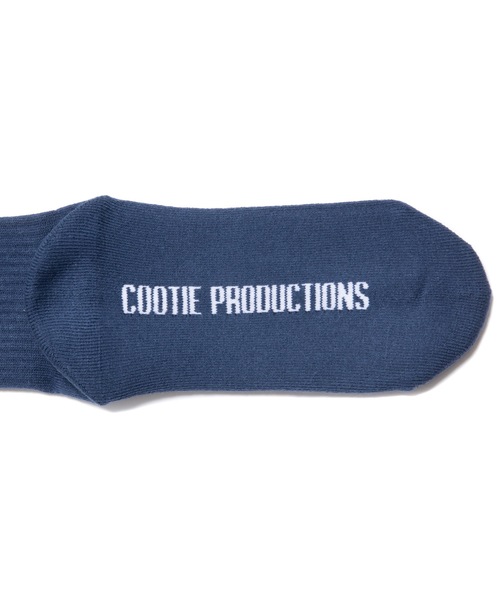 COOTIE PRODUCTIONS（クーティープロダクションズ）の「Raza Middle Socks（ソックス/靴下・メンズ・ネイビー/ブラック/ホワイト・FREE）」の8枚目の写真