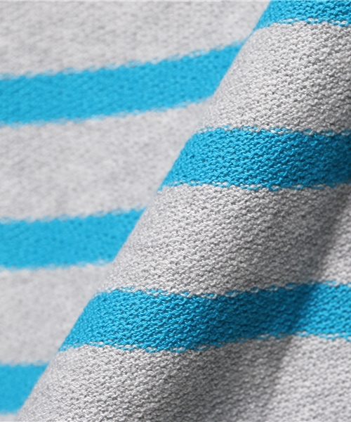 EDIFICE（エディフィス）の「◇ナシジボーダーB/N S/S（Tシャツ/カットソー・メンズ・チャコールグレー/ブラック/カーキ/サックスブルー/ブルー系その他/ネイビー・48/44/46）」の22枚目の写真