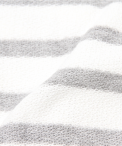 EDIFICE（エディフィス）の「◇ナシジボーダーB/N S/S（Tシャツ/カットソー・メンズ・チャコールグレー/ブラック/カーキ/サックスブルー/ブルー系その他/ネイビー・48/44/46）」の11枚目の写真