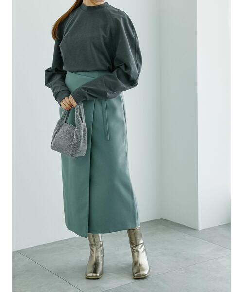 Te chichi(テチチ)の「ボリュームスリーブギャザープルオーバー(Tシャツ/カットソー・レディース・オフホワイト/ブラック/グレー・F)」の10枚目の写真