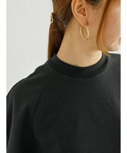 Te chichi(テチチ)の「ボリュームスリーブギャザープルオーバー(Tシャツ/カットソー・レディース・オフホワイト/ブラック/グレー・F)」の14枚目の写真