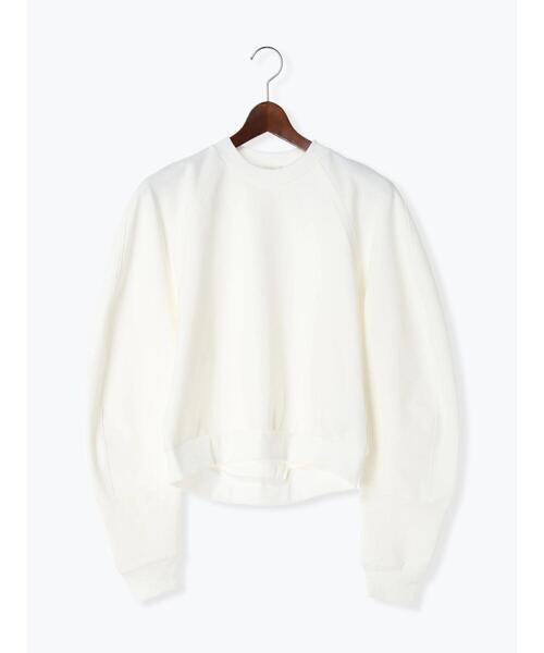 Te chichi(テチチ)の「ボリュームスリーブギャザープルオーバー(Tシャツ/カットソー・レディース・オフホワイト/ブラック/グレー・F)」の17枚目の写真