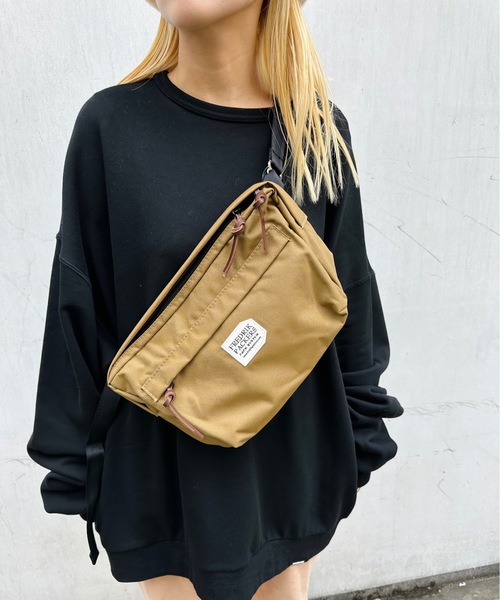 FREDRIK PACKERS（フレドリックパッカーズ）の「FREDRIK PACKERS / フレドリックパッカーズ / 500D FUNNY PACK（ショルダーバッグ・レディース・ブラック/レオパード/ベージュ/ネイビー/チャコールグレー・ONESIZE）」の3枚目の写真