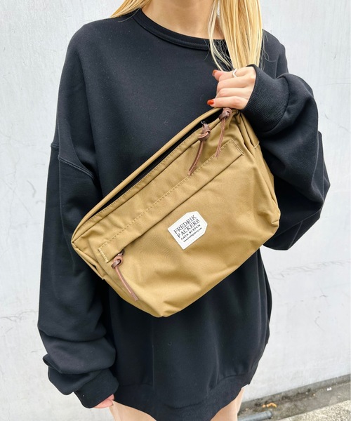 FREDRIK PACKERS（フレドリックパッカーズ）の「FREDRIK PACKERS / フレドリックパッカーズ / 500D FUNNY PACK（ショルダーバッグ・レディース・ブラック/レオパード/ベージュ/ネイビー/チャコールグレー・ONESIZE）」の11枚目の写真