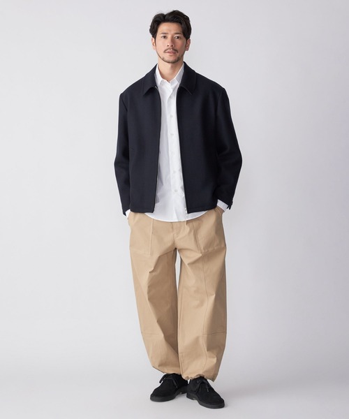 SHIPS.me（シップスミー）の「【ZOZO限定】SHIPS.me: イージーオーバーワイドパンツ（その他パンツ・メンズ・ベージュ/オリーブ/ブラック/ネイビー・M/L/XS/S/XL）」の6枚目の写真