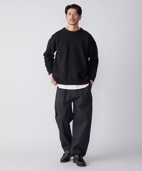SHIPS.me（シップスミー）の「【ZOZO限定】SHIPS.me: イージーオーバーワイドパンツ（その他パンツ・メンズ・ベージュ/オリーブ/ブラック/ネイビー・M/L/XS/S/XL）」の8枚目の写真