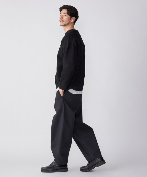 SHIPS.me（シップスミー）の「【ZOZO限定】SHIPS.me: イージーオーバーワイドパンツ（その他パンツ・メンズ・ベージュ/オリーブ/ブラック/ネイビー・M/L/XS/S/XL）」の9枚目の写真