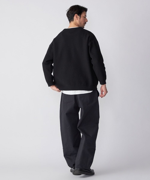 SHIPS.me（シップスミー）の「【ZOZO限定】SHIPS.me: イージーオーバーワイドパンツ（その他パンツ・メンズ・ベージュ/オリーブ/ブラック/ネイビー・M/L/XS/S/XL）」の10枚目の写真