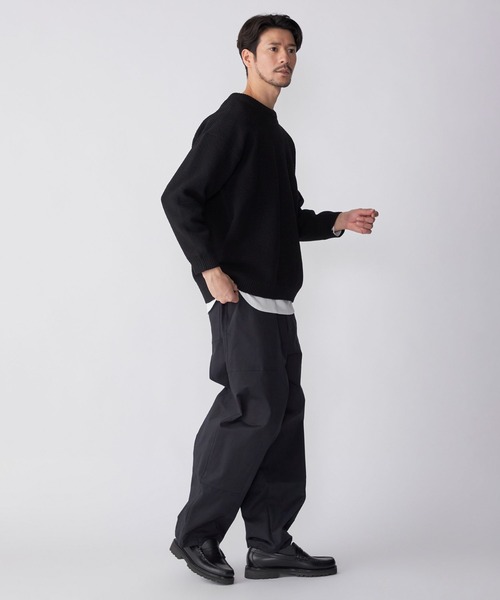 SHIPS.me（シップスミー）の「【ZOZO限定】SHIPS.me: イージーオーバーワイドパンツ（その他パンツ・メンズ・ベージュ/オリーブ/ブラック/ネイビー・M/L/XS/S/XL）」の11枚目の写真