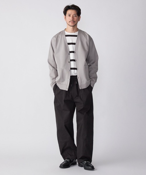 SHIPS.me（シップスミー）の「【ZOZO限定】SHIPS.me: イージーオーバーワイドパンツ（その他パンツ・メンズ・ベージュ/オリーブ/ブラック/ネイビー・M/L/XS/S/XL）」の5枚目の写真