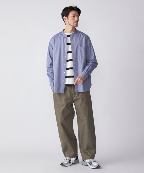 SHIPS.me（シップスミー）の「【ZOZO限定】SHIPS.me: イージーオーバーワイドパンツ（その他パンツ・メンズ・ベージュ/オリーブ/ブラック/ネイビー・M/L/XS/S/XL）」の7枚目の写真