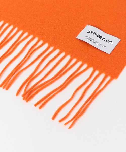 URBAN RESEARCH DOORS（アーバンリサーチドアーズ）の「カシミヤブレンド マフラー（マフラー・メンズ・ブラック/モカ/オレンジ/グリーン・-）」の13枚目の写真