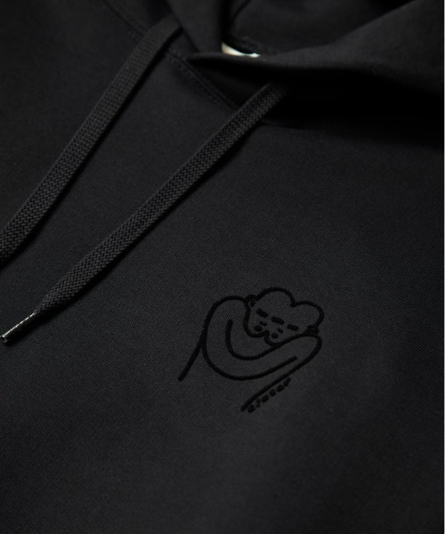 beautiful people(ビューティフルピープル)の「feels closer hoodie(パーカー・レディース・ブラック・LARGE/MEDIUM/X-LARGE/XX-LARGE/X-SMALL)」の3枚目の写真