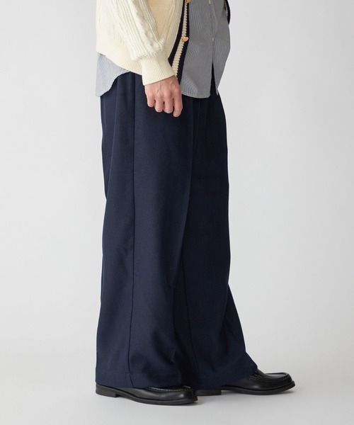 SHIPS.me(シップスミー)の「【ZOZO限定】SHIPS.me: ヘリンボンワイドパンツ(その他パンツ・メンズ・ダークグレー/ネイビー/グレー/ベージュ/ブラウン・L/S/XL/M/XS)」の16枚目の写真