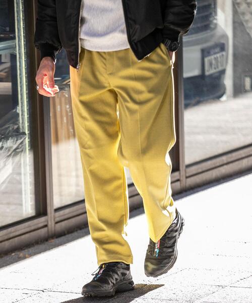ITEMS URBANRESEARCH(アイテムズ アーバンリサーチ)の「ウールタッチ起毛TR イージースラックス(その他パンツ・メンズ・グレー/ブラック/ベージュ/イエロー・MEDIUM/LARGE)」の7枚目の写真