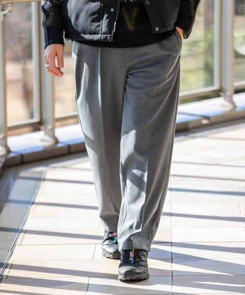 ITEMS URBANRESEARCH(アイテムズ アーバンリサーチ)の「ウールタッチ起毛TR イージースラックス(その他パンツ・メンズ・グレー/ブラック/ベージュ/イエロー・MEDIUM/LARGE)」の19枚目の写真