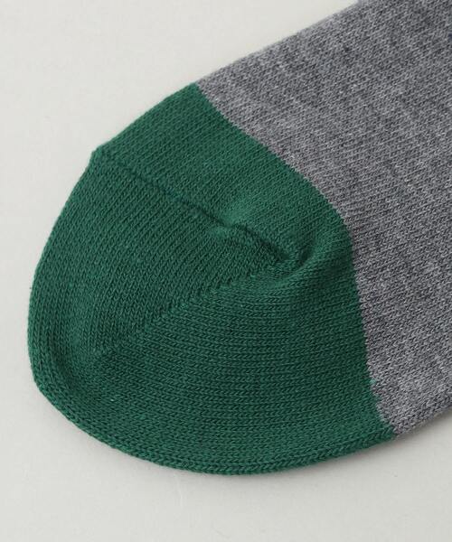 CONVERSE TOKYO（コンバーストウキョウ）の「COLLEGE LOGO LINE SOX（ソックス/靴下・レディース・ホワイト/グレー/ピンク・1/3）」の7枚目の写真