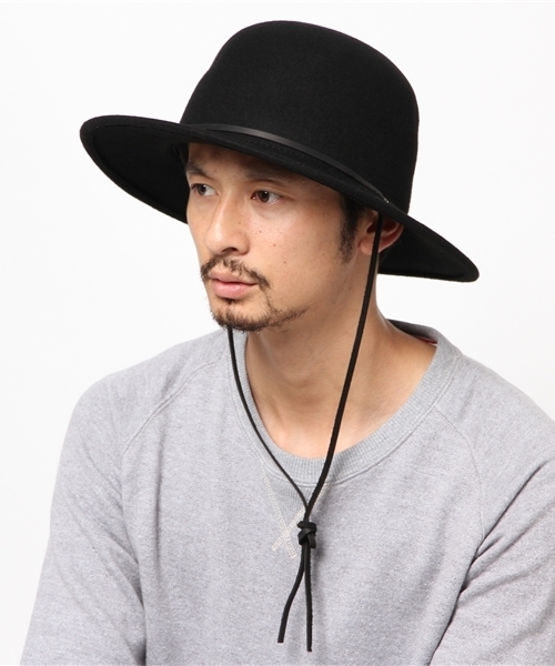 BRIXTON（ブリクストン）の「BRIXTON×BEAMS / 別注 RUDD（ブリムハット）（ハット・メンズ・ホワイト/ブラック・MEDIUM）」の10枚目の写真