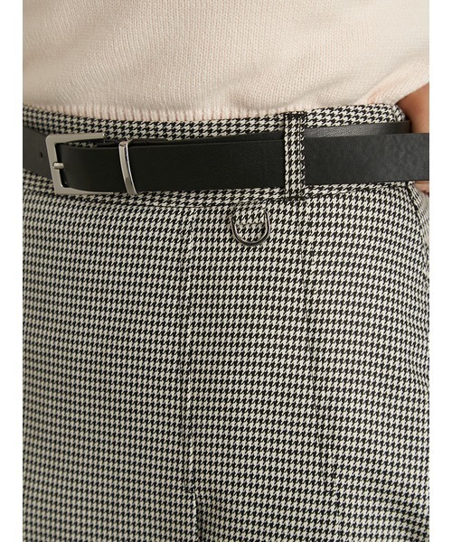 LILY BROWN（リリーブラウン）の「ベルト付きタックプリーツスカショーパン（その他パンツ・レディース・グレー/ベージュ/ブラック/チェック・0/1）」の17枚目の写真