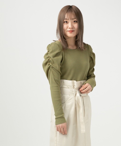 BAYFLOW（ベイフロー）の「【スタッフ企画】パワショルプルオーバー【YOU are YOU】（その他トップス・レディース・ブラック/カーキ・FREE）」の19枚目の写真