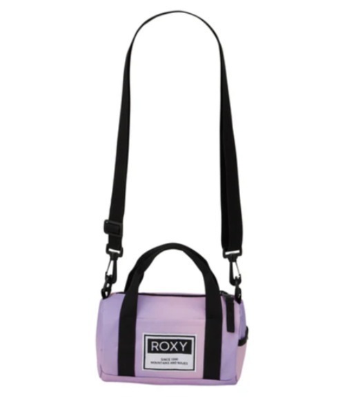 ROXY(ロキシー)の「MY DAILY S/ロキシーワンポイントブランドロゴミニドラムバッグ(ドラムバッグ・レディース・レッド/ブラック/マルチ・FREE)」の3枚目の写真