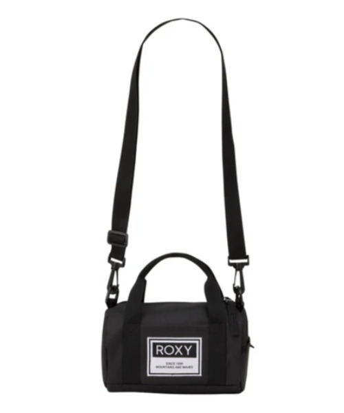 ROXY(ロキシー)の「MY DAILY S/ロキシーワンポイントブランドロゴミニドラムバッグ(ドラムバッグ・レディース・レッド/ブラック/マルチ・FREE)」の2枚目の写真