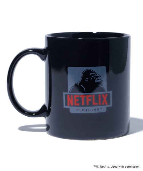 XLARGE（エクストララージ）の「XLARGE × Netflix MUG（グラス/マグカップ/タンブラー・メンズ・ブラック・ONE SIZE）」の2枚目の写真