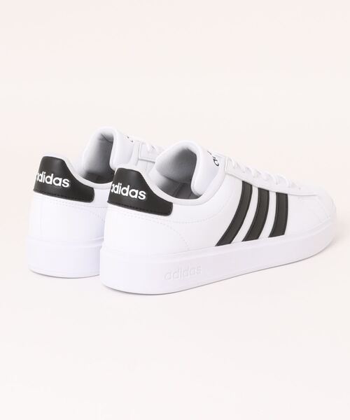adidas(アディダス)の「《adidas》GRANDCOURT2.0M(スニーカー・メンズ・ホワイト系その他/ホワイト×ブラック/ホワイト×グリーン/ブラック×ホワイト/ブラック×ブラック・25.5cm/28.0cm/27.0cm/26.0cm/27.5cm/26.5cm/29.0cm/30.0cm/28.5cm)」の6枚目の写真