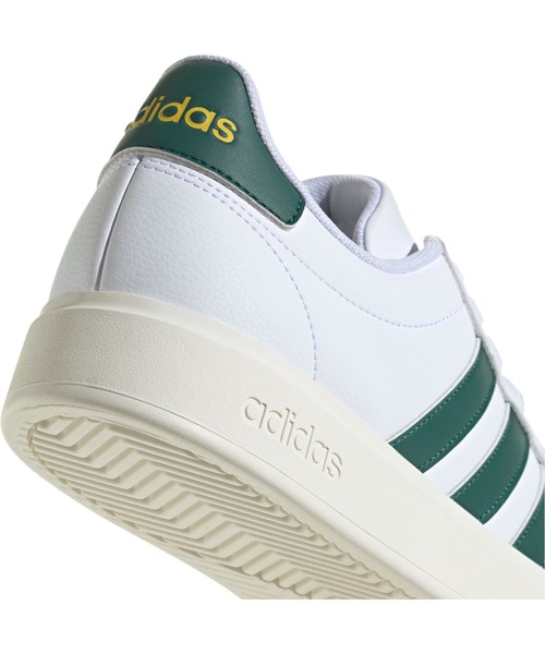 adidas(アディダス)の「《adidas》GRANDCOURT2.0M(スニーカー・メンズ・ホワイト系その他/ホワイト×ブラック/ホワイト×グリーン/ブラック×ホワイト/ブラック×ブラック・25.5cm/28.0cm/27.0cm/26.0cm/27.5cm/26.5cm/29.0cm/30.0cm/28.5cm)」の8枚目の写真
