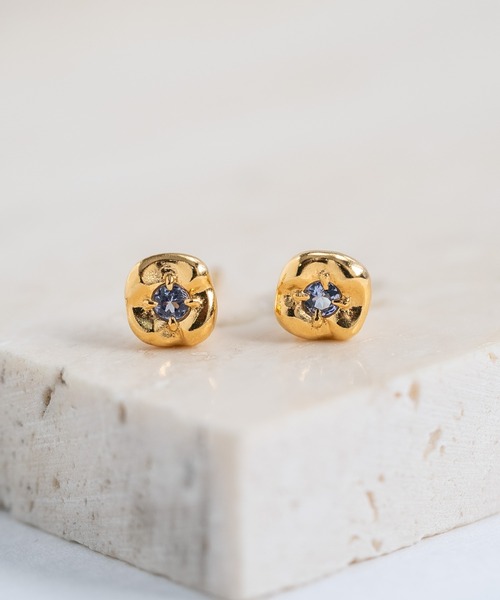 【セール】silver925 誕生石 ピアス（ピアス（両耳用））｜NOIR DE POUPEE（ノワールドプーペ）