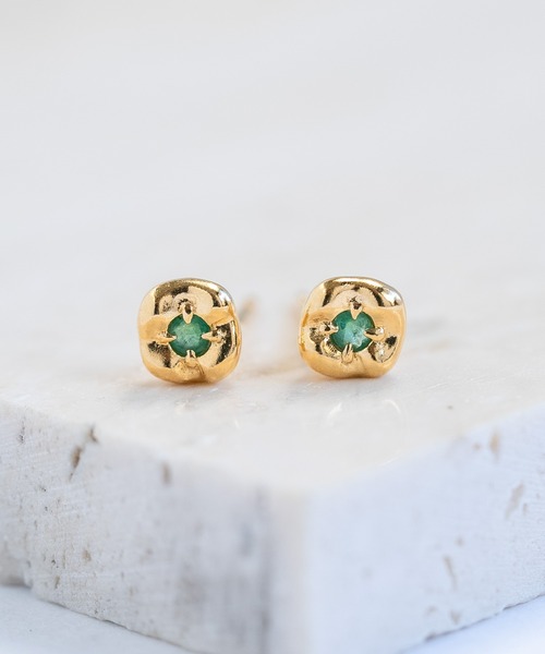 【セール】silver925 誕生石 ピアス（ピアス（両耳用））｜NOIR DE POUPEE（ノワールドプーペ）