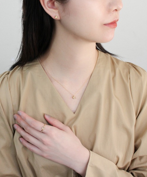 ノワールドプーペ ピアス ネックレス 2点セット ロイヤルブルームーン