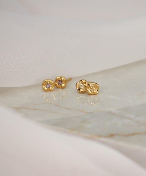 【セール】silver925 誕生石 ピアス（ピアス（両耳用））｜NOIR DE POUPEE（ノワールドプーペ）