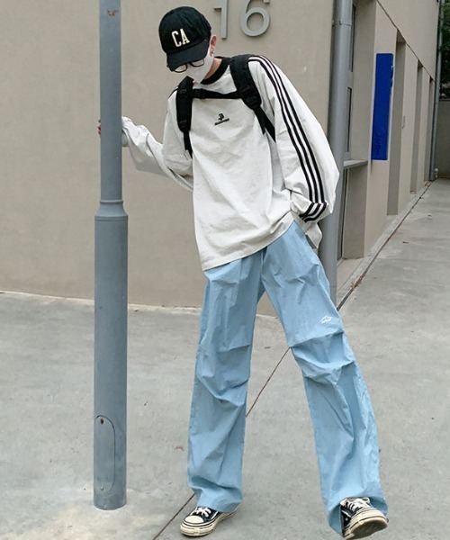 MGV(エムジーヴィー)の「ワンポイントナイロンカラーパンツ(その他パンツ・メンズ・グリーン/ピンク/イエロー/ブラック/ライトブルー・MEDIUM/LARGE/X-LARGE)」の22枚目の写真