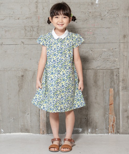 RAGMART（ラグマート）の「シャツワンピース（ワンピース・キッズ・グリーン系その他/チェック/ストライプ・110cm/120cm/130cm/100cm）」の7枚目の写真