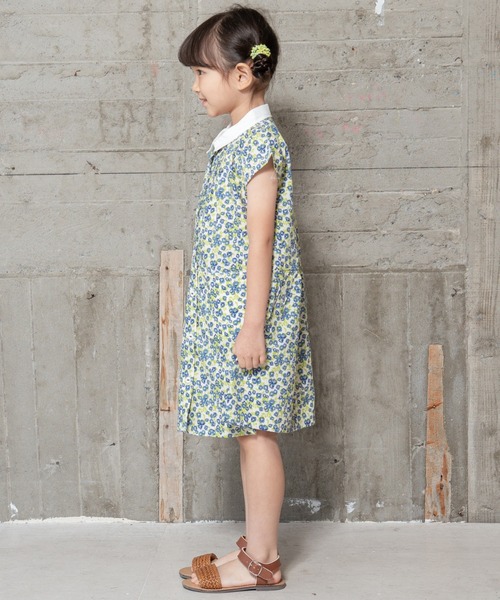 RAGMART（ラグマート）の「シャツワンピース（ワンピース・キッズ・グリーン系その他/チェック/ストライプ・110cm/120cm/130cm/100cm）」の8枚目の写真