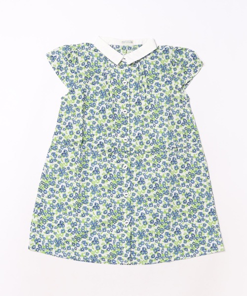 RAGMART（ラグマート）の「シャツワンピース（ワンピース・キッズ・グリーン系その他/チェック/ストライプ・110cm/120cm/130cm/100cm）」の4枚目の写真