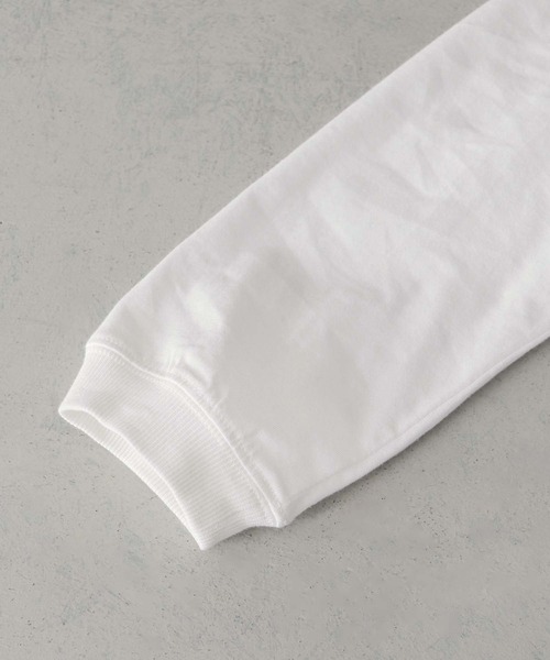 HER CLOSET（ハークローゼット）の「【shemoshelly】WEB限定MARYLANDロゴロンT（Tシャツ/カットソー・レディース・ブラック/オフホワイト・S/M）」の11枚目の写真