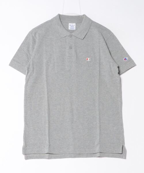 Champion（チャンピオン）の「【Champion】C3-Z358 POLO SHIRT/ポロシャツ/チャンピオン（ポロシャツ・メンズ・チャコール/ブラック/ブラウン/ホワイト/ネイビー・M/XL/L）」の19枚目の写真