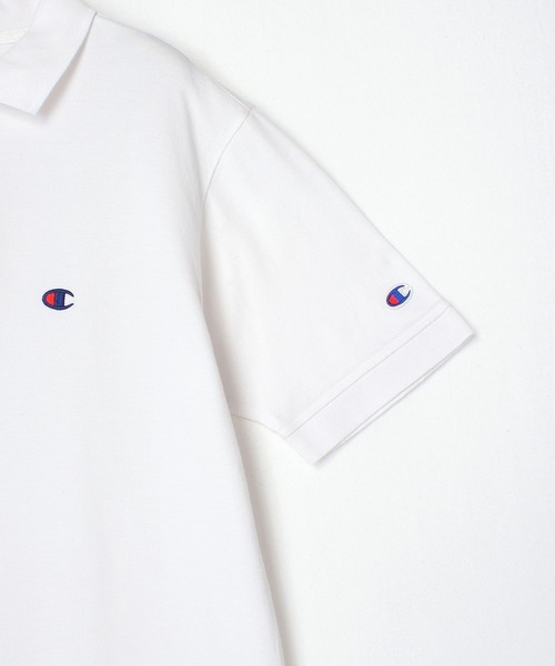 Champion（チャンピオン）の「【Champion】C3-Z358 POLO SHIRT/ポロシャツ/チャンピオン（ポロシャツ・メンズ・チャコール/ブラック/ブラウン/ホワイト/ネイビー・M/XL/L）」の15枚目の写真