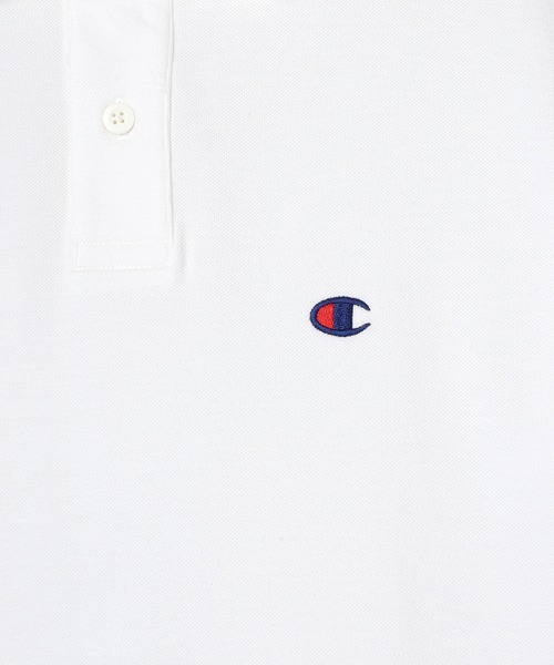 Champion（チャンピオン）の「【Champion】C3-Z358 POLO SHIRT/ポロシャツ/チャンピオン（ポロシャツ・メンズ・チャコール/ブラック/ブラウン/ホワイト/ネイビー・M/XL/L）」の16枚目の写真