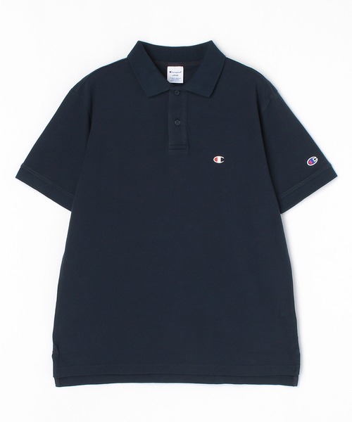 Champion（チャンピオン）の「【Champion】C3-Z358 POLO SHIRT/ポロシャツ/チャンピオン（ポロシャツ・メンズ・チャコール/ブラック/ブラウン/ホワイト/ネイビー・M/XL/L）」の12枚目の写真