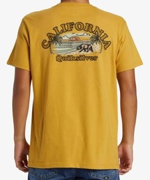 売れ筋商品|||クイックシルバー Tシャツ レディース トップス STANDARD  - Print T-shirt - yellow 楽天市場】クイックシルバー tシャツ（カラーイエロー）の通販
